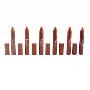 Nude Lipstick Set of 6 - Premium Quality