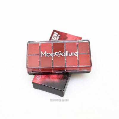 Mocallure 10 shades - Matte cream lipstick palette with mirror and lipstick brush