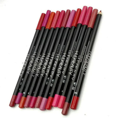 Hudabeauty Lip & Eye Pencil (Pack of 12 Pencils)