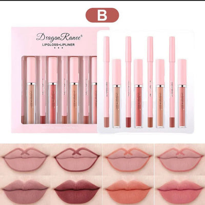 Dragon Ranee Matte Lipgloss + Lip linnet