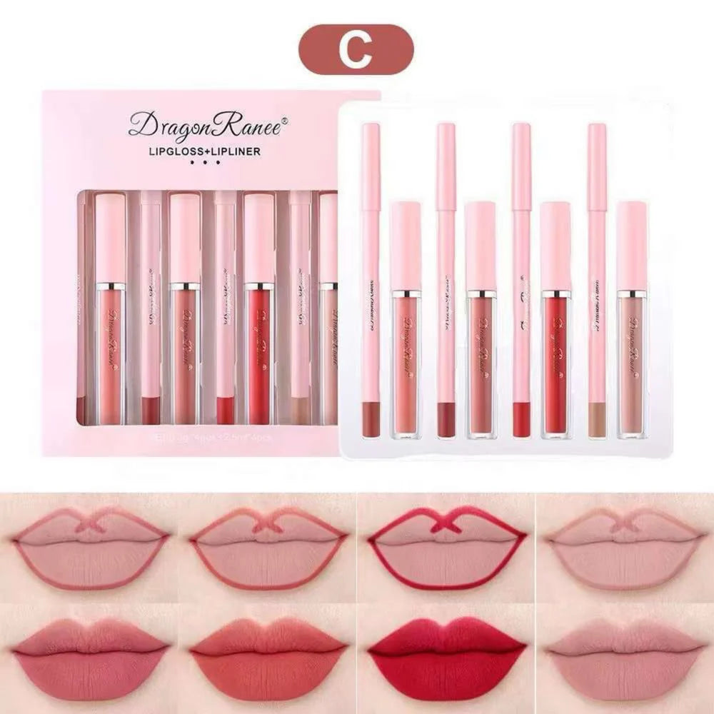 Dragon Ranee Matte Lipgloss + Lip linnet