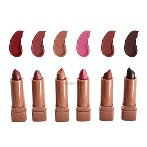 6 Colors Matte Lipstick Set