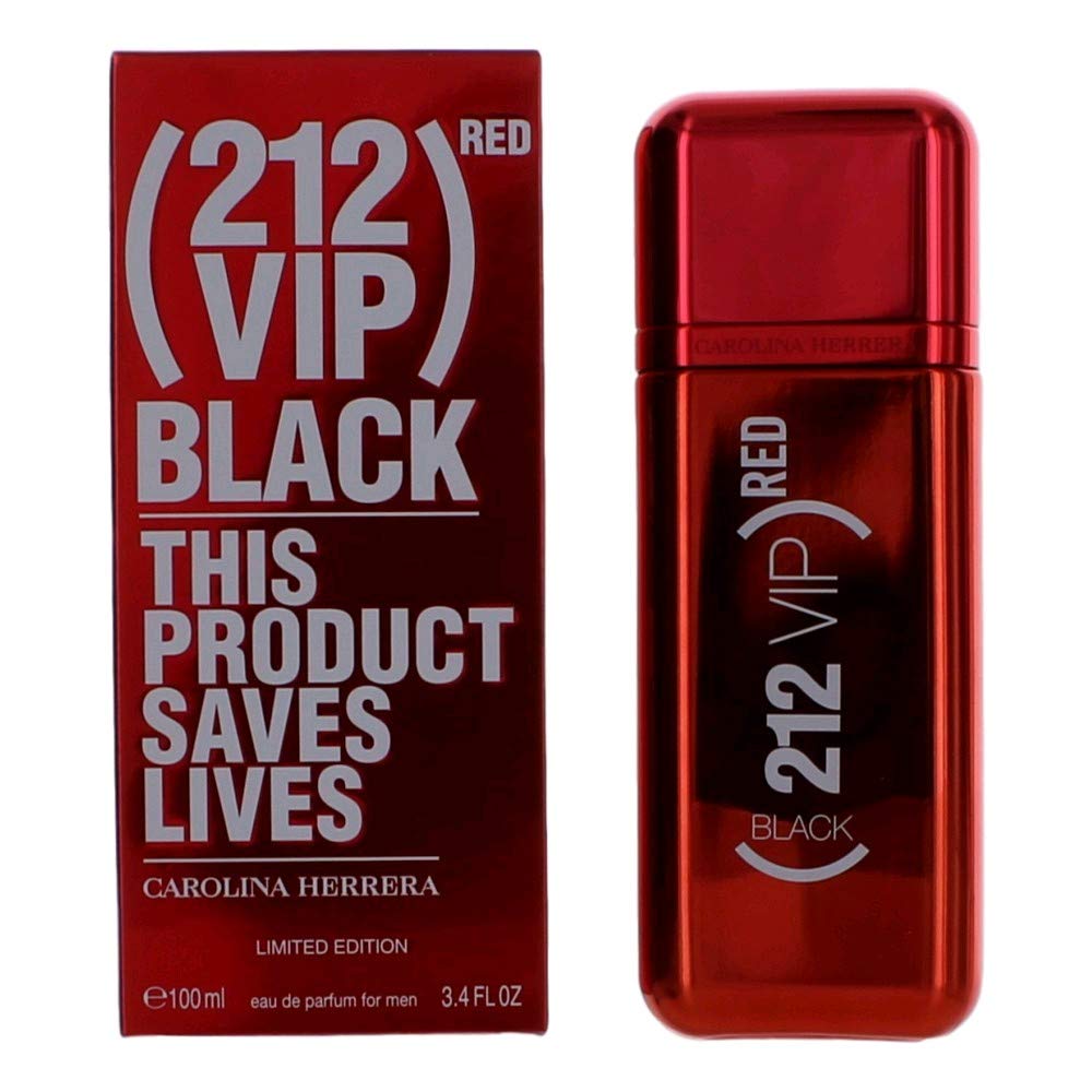 CAROLINA HERRERA 212 VIP RED BLACK LIMITED EDITION EDP 100ML (MEN)