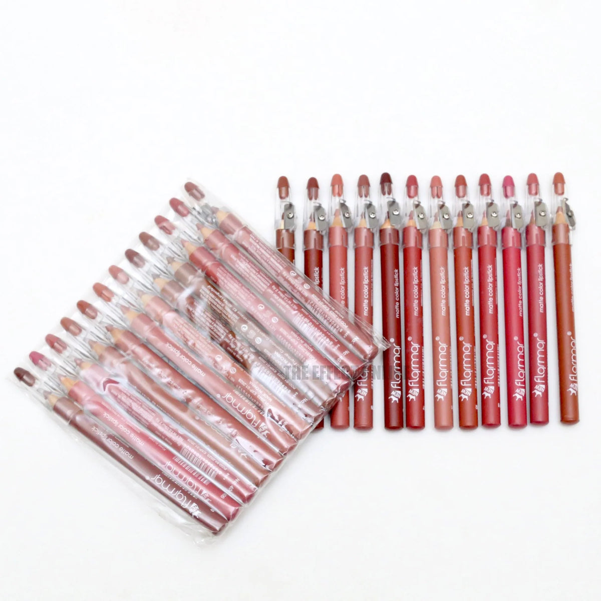 Flormar Set of 12 Lip pencils