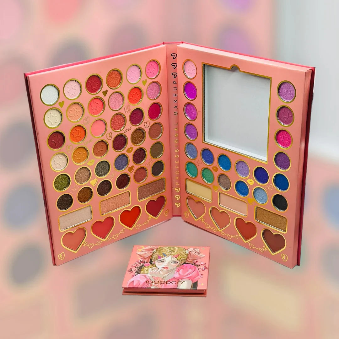 70 Color Cute Girl Eyeshadow Palette