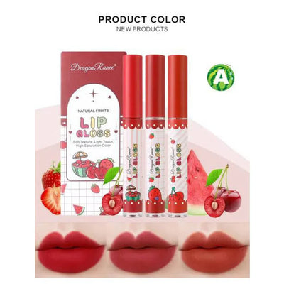 Dragon Ranee Fruit Lip Gloss Moisturizing Matte Lipstick