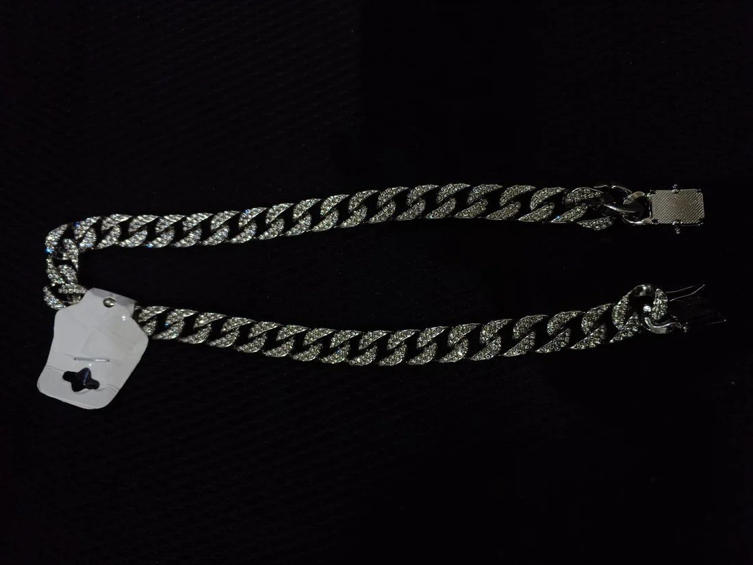 HIGH QUALITY-SAPPHIRE TENNIS CHAIN