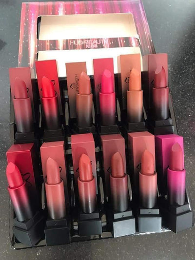 HudaBeauty Matt Lipsticks Pack of 12