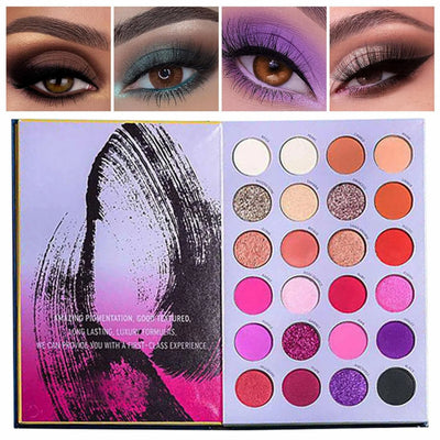 Large Three-Layer Makeup Palette - 72 Eye Shadow Colors